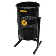  Урна Завод им. Фрунзе переносная малая черная h51 см d33 см в Симферополе