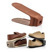  Полка обувная DDStyle 0803/ТО, двойная, коричневая в Симферополе