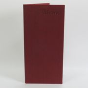  Папка меню Ист к/з 305х140 мм бордовая в Симферополе