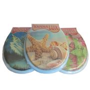  Крышка унитаза Vanna Lux 41000 мягкая с рисунком голубая в Симферополе