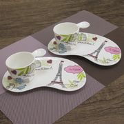  Кофейный набор Kosova STF-03 Эйфель фарфоровый 4 предмета в Симферополе