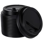  Крышки одноразовых бумажных стаканов черные (100 шт) (250мл) 8см в Симферополе