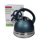  Чайник 3 л Kamille 0861 из нержавеющей стали со свистком в Симферополе
