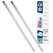  Ванный карниз Бессер 0474H Г-образный 80х80 см хром в Симферополе