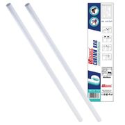  Ванный карниз Бессер 0475A угловой 90х90 см белый в Симферополе