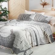  Набор 1,5 покрывало (160х240 см)+ наволочка (50х70 см) Сарар Милей V1 бежевый в Симферополе