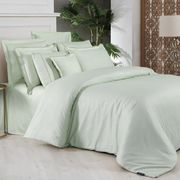  Постельное белье зеленое Сарар Кинг Жаккард Сатин V8 240x220/28x280/4*50x70 см в Симферополе