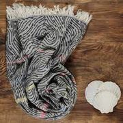  Полотенце пляжное Sarar Лидия 90х160 см. цвет черный в Симферополе