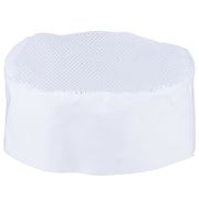  Текстиль Майшеф шапка поварская таблетка белая в Симферополе