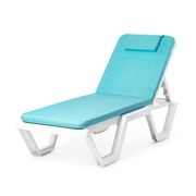  Матрац для шезлонга 180х54х5 см Текстиль Шен с завязками в Симферополе