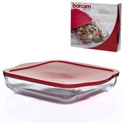  Форма Pasabahce Borcam 59034 /2435 ПТ квадр с крышкой 25х22 в Симферополе