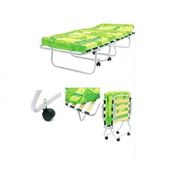  Раскладушка Romanov ЯрДК-1ЛМ с мат.5см лам. дет. 150х70х34 в Симферополе