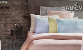 Комплект постельного белья Sarar 1,5 Сатин Порсук V2 160x220/1800x280/1x50x70 в Симферополе