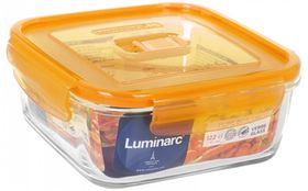  Ёмкость Luminarc 0941 Pure box с оранжевый крышкой 1220мл. в Симферополе