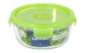  Ёмкость Luminarc 0928 Pure box круглая с зеленый крышкой 920мл. в Симферополе