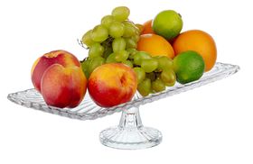  Блюдо Alegre Glass 54486 ПУ на ножке Дамла Батом 18x37,5 в Симферополе