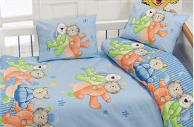  Комплект постельного белья Bahar Детский Сон Голубой (100-35) в Симферополе
