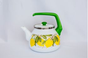  Чайник Caprice 299-3000 Эмаль 3,0л 0,8мм Лимоны в Симферополе