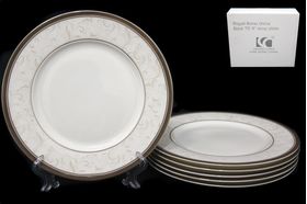  Набор тарелок Lenardi 125-126 6шт Серый шелк в Симферополе