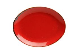 Тарелка Porland Seasons Red 112124 овальная 24 см в Симферополе