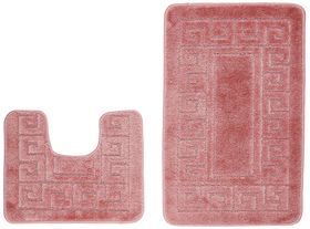  Коврик Confetti 3998 в ванную 2 пр. Люкс (60х100, 50х60) розовый в Симферополе
