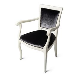  Кресло Shen 7066 Бейти белый Бархат серый в Симферополе