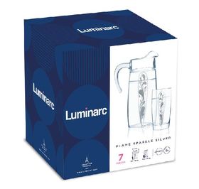  Набор для воды Luminarc 0830 Sparkл Silver Flame 7 предметов в Симферополе