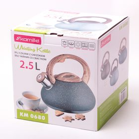  Чайник Kamille 0680 со свистком 2,5л в Симферополе