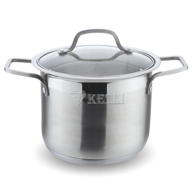  Кастрюля Kelli 4227 из нержавеющей стали 17,5л в Симферополе