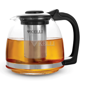  Чайник Kelli 3087 заварник стелянный 1,3 л в Симферополе