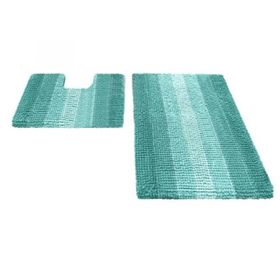  Коврик Shahintex в ванную 2 пр. МультиМак 60х90,50х60 голуб в Симферополе
