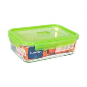  Ёмкость Luminarc 0548/0874 Pure box прямоугольная с зеленой крышкой 1970мл. в Симферополе