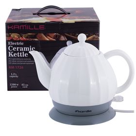  Чайник Kamille 1726 1,2л электрический керамический в Симферополе