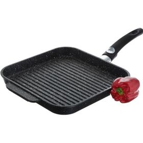  Сковорода Vari PR36228 Pietra Black гранит гриль 28x28см литая в Симферополе