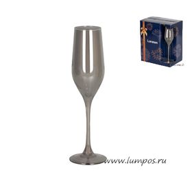  Фужер Luminarc Celeste д/для шампанского 6шт. "Сияющий графит" 160мл 1564 в Симферополе