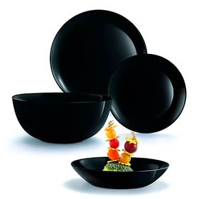  Столовый сервиз Luminarc Diwali Ноир 19пр. P1622 в Симферополе