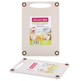 Доска разделочная Kamille 10065 пластиковая из пшеничного волокна 29x20x0.8 см в Симферополе
