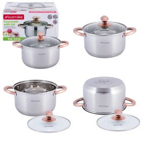  Кастрюля Kamille  4934 5 л из нержавеющей стали в Симферополе