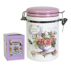  Банка Кер для сыпучих Beautiful garden 650 мл HC800-K48 в Симферополе