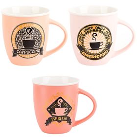  Кружка Энс фарфоровая 370мл Coffe Varieties 2410053 ТУ в Симферополе