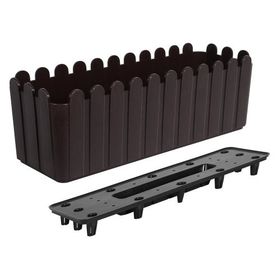  Балконник "Заборчик" 49х16,5 см 115049; КОРИЧНЕВЫЙ в Симферополе