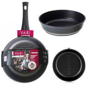  Сковорода Vari MKPL-32126 Домашний Повар гриль 26см литая в Симферополе