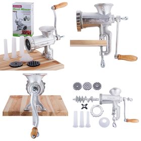  Мясорубка Kamille 6522, ручная, чугунная, 17х9,5х25 см в Симферополе