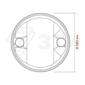 Бочка 227 л 2 отверстия синяя ЗТИ L-Ring в Симферополе  Бочка 227 л 2 отверстия синяя ЗТИ L-Ring в Симферополе