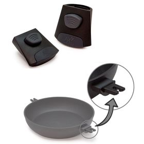  Ручки для сковороды Borner 3752894, съемные - 2 шт, графитовые в Симферополе