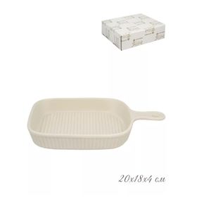  Форма для запекания Ленарди 105-900 прямоугольная 20x18x4 см фарфоровая в Симферополе