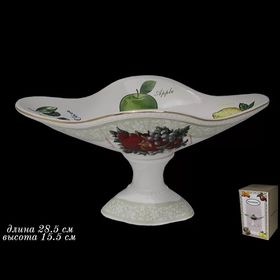  Фруктовница Lenardi 110345, на ножке, ПУ, 28.5 см в Симферополе