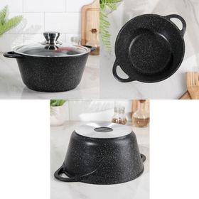  Кастрюля Горница Ик2433аг, Гранит, Индукция, с крышкой, ПК, 3 л в Симферополе