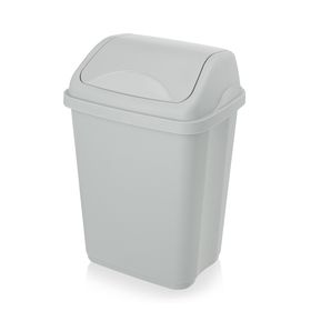  Мусорник ElfPlast 590, Эльф ULTRA, серый, 16 л в Симферополе