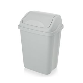  Мусорник ElfPlast 589, Эльф ULTRA, серый, 10 л в Симферополе